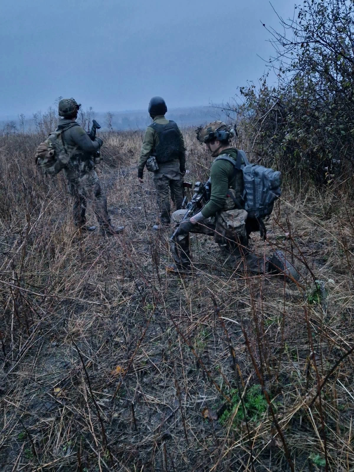ODPA operators in field conditions during drone operations